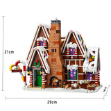 Building Toys: Santa Claus Gingerbread House Building Blocks