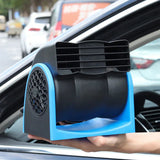 Portable Air Conditioners: 12V Adjustable Car Air Conditioning Fan Dual Speed