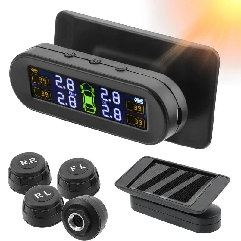 Air Compressors: Wireless Tire Pressure Monitoring  Solar And USB Charging