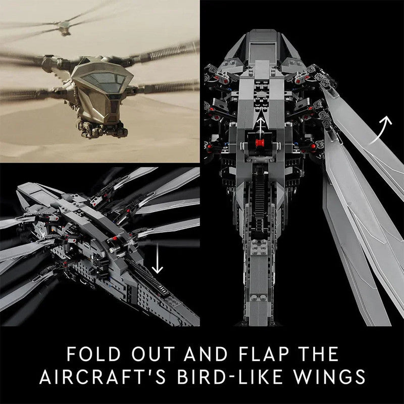 Building Toys: Ornithopter Building Kit Model Set