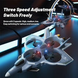 Security Cameras & Accessories: 2.4G Rc Fighter Jet With Camera & Missile Launch (Grey)