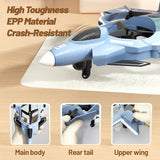 Security Cameras & Accessories: 2.4G Rc Fighter Jet With Camera & Missile Launch (Grey)