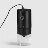 Coffee Machines & Accessories: Portable USB C Rechargeable Coffee Grinder  Mill Black