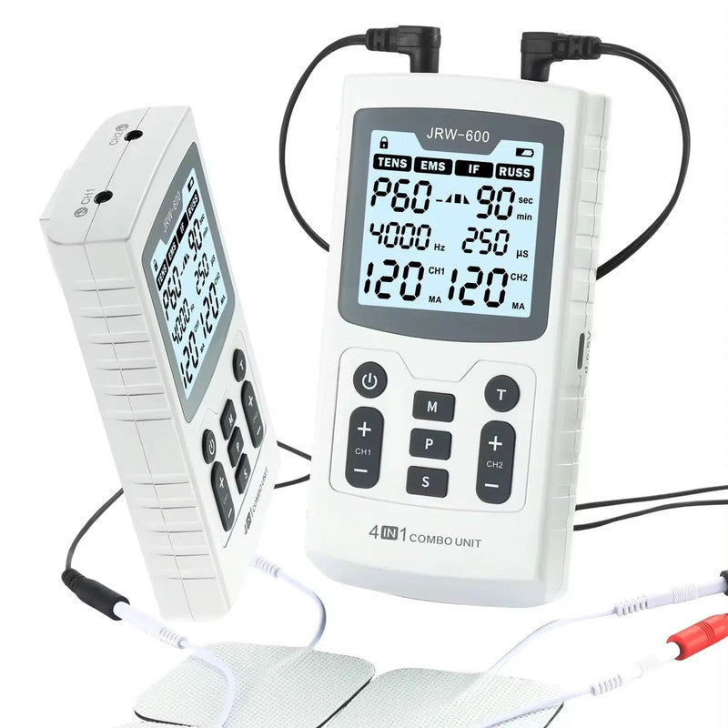 Electric Muscle Therapy Stimulator Interferential Device