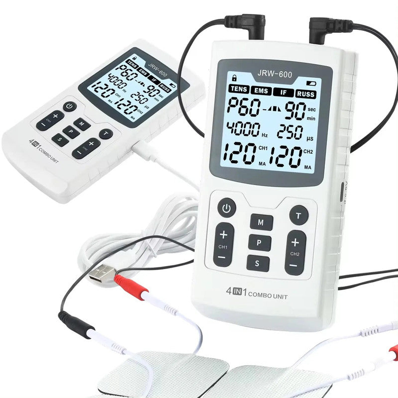 Electric Muscle Therapy Stimulator Interferential Device