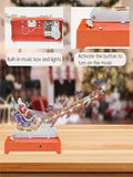 Light-Up Christmas Village House Decoration Set