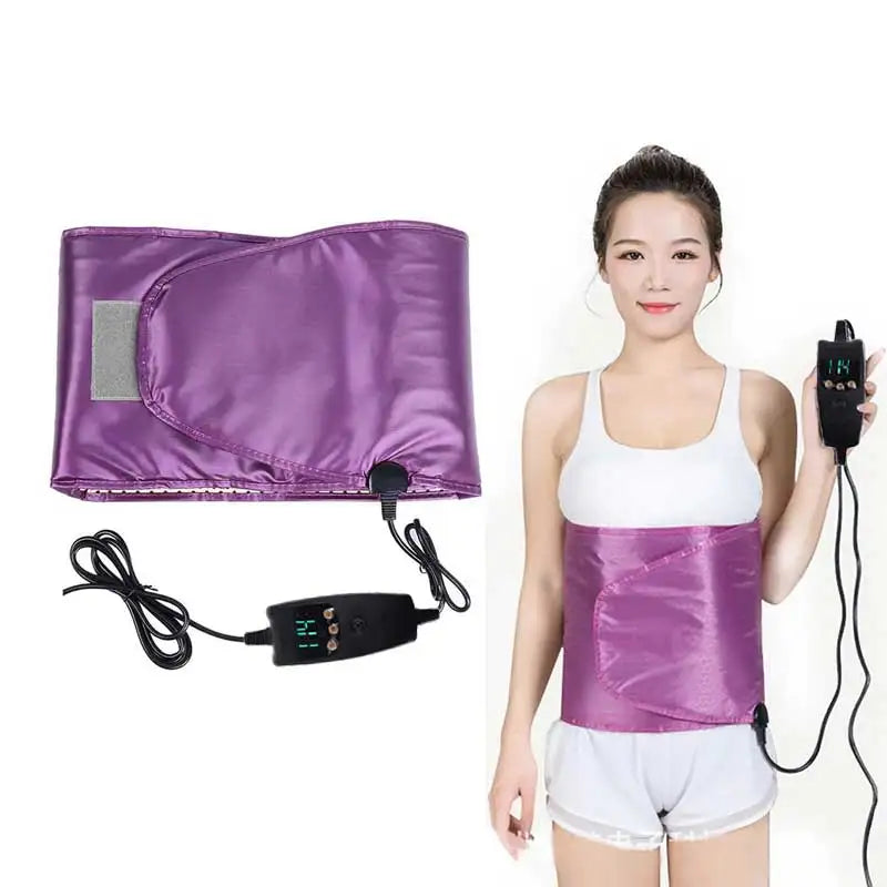 Heating Pads: Electric Sauna Heating Belt Far Infrared Slimming