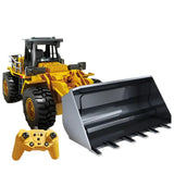 Dolls, Playsets & Toy Figures: 2.4G Alloy Remote Control Dump Bulldozer