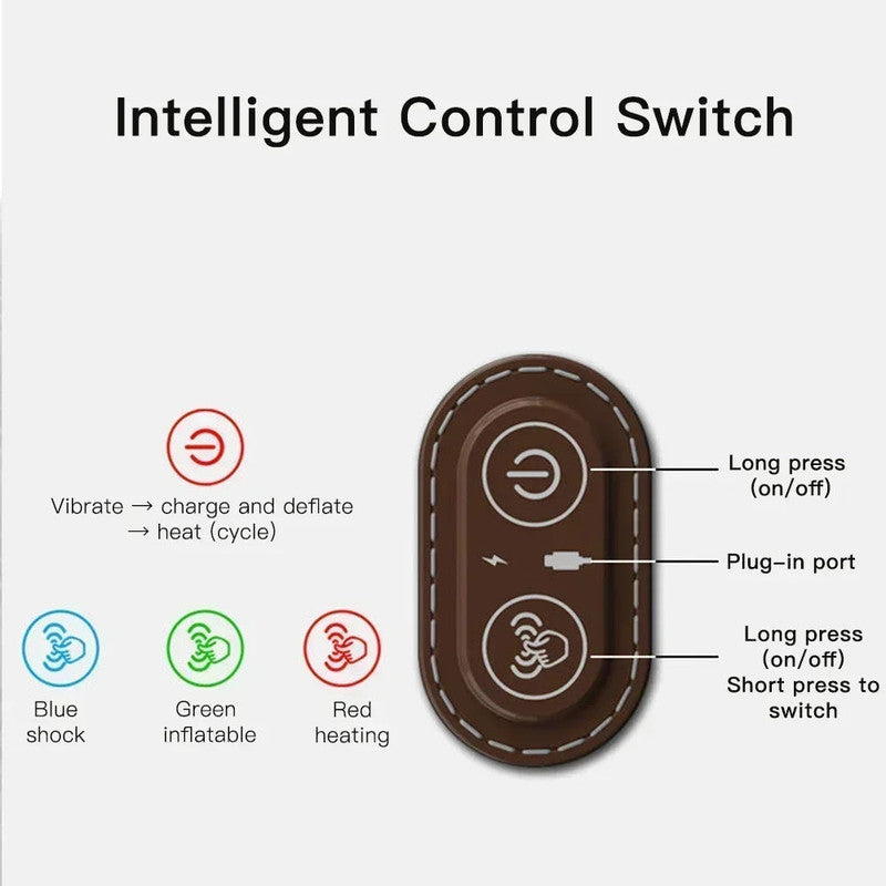 Electric Cervical Massage Pillow Heated