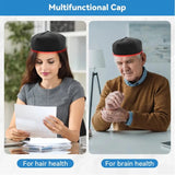 Shaving & Grooming: Hair Growth Cap LED Treatment Helmet Black