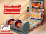 Massagers: Electric Full Body Massage Mattress with Heat, Airbag, and Kneading Grey