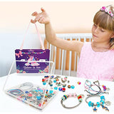 Art & Drawing Toys: Unicorn & Mermaid Charm Bracelet Craft Kit for Girls