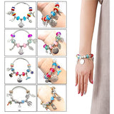 Art & Drawing Toys: Unicorn & Mermaid Charm Bracelet Craft Kit for Girls