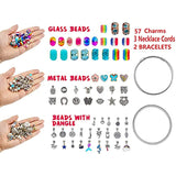 Art & Drawing Toys: Unicorn & Mermaid Charm Bracelet Craft Kit for Girls