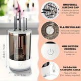 Makeup Brushes: USB Electric Makeup Brush Cleaner