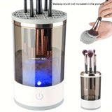 Makeup Brushes: USB Electric Makeup Brush Cleaner