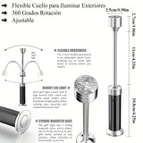 Table Lamps: LED Grill Lights Magnetic Base BBQ Lamp