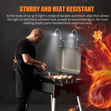 Table Lamps: LED Grill Lights Magnetic Base BBQ Lamp