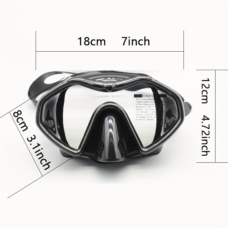 Adult Anti-Fog Snorkel Set with Dry Tube