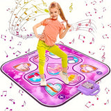 Activity Toys: Kids LED Musical Dance Mat with 6 Game Modes