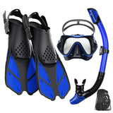 Scuba & Snorkeling: 3-Piece Snorkeling Set with Fins and Mask