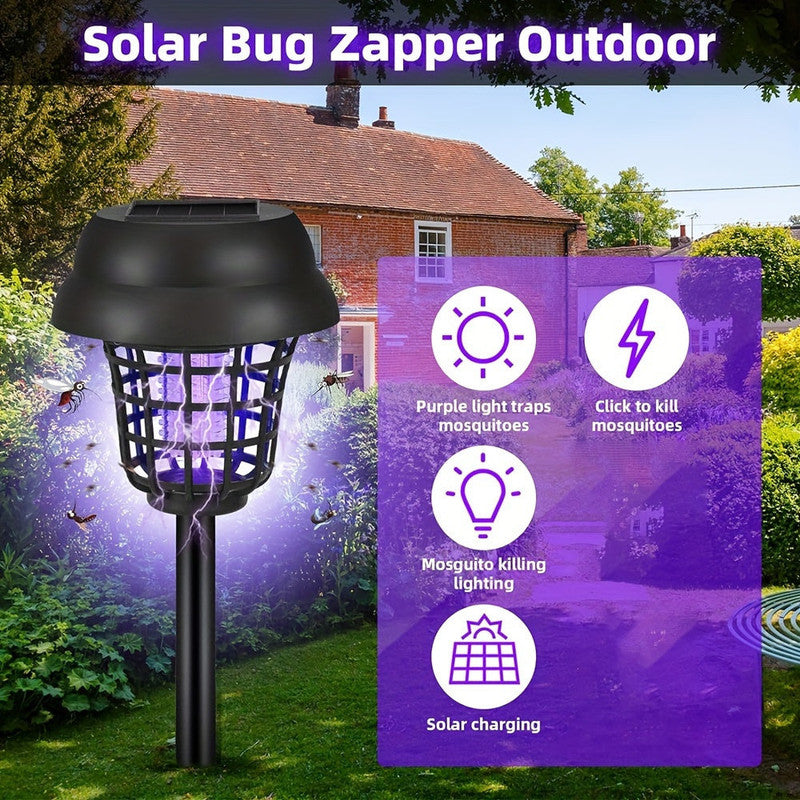 Household Insect Repellents: Solar Mosquito Killer Lights Outdoor UV Insect Repellent