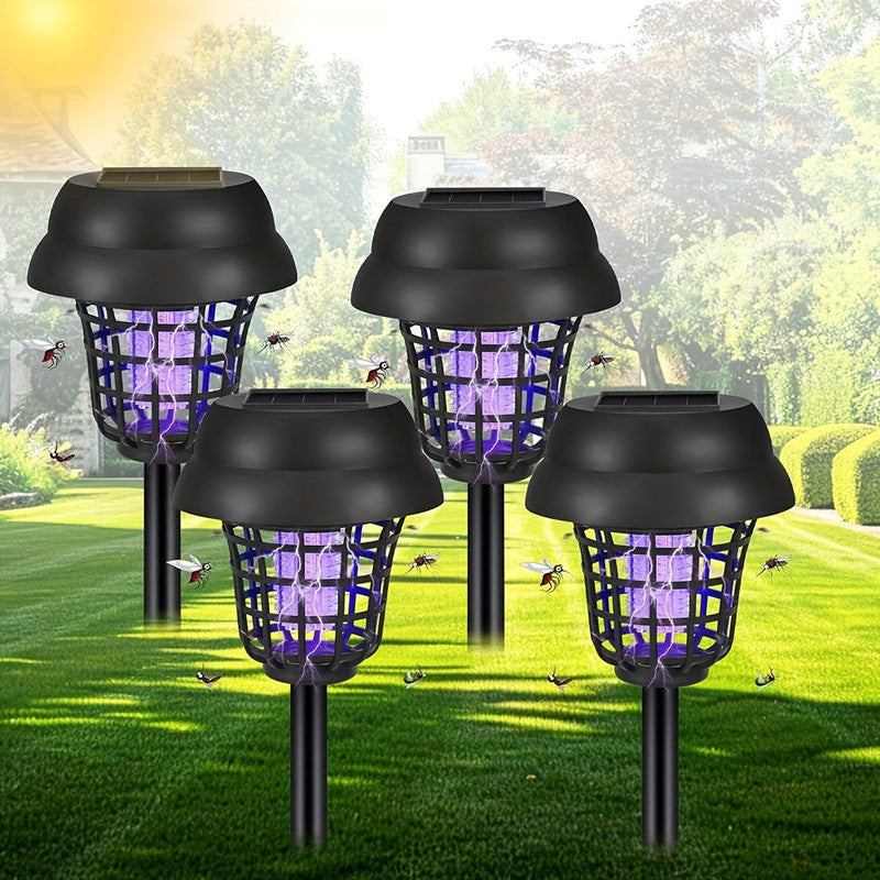 Household Insect Repellents: Solar Mosquito Killer Lights Outdoor UV Insect Repellent
