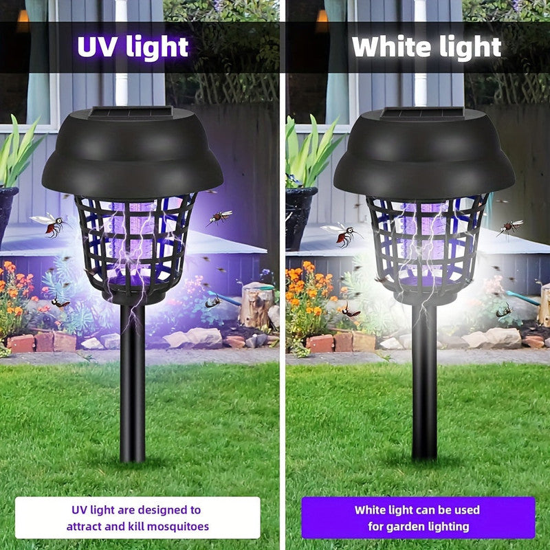 Household Insect Repellents: Solar Mosquito Killer Lights Outdoor UV Insect Repellent