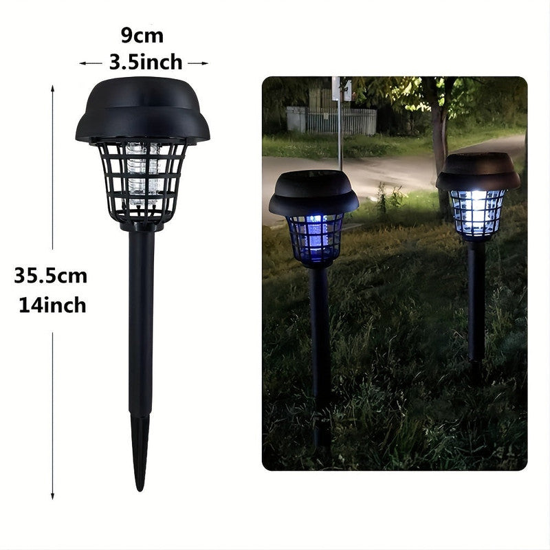 Household Insect Repellents: Solar Mosquito Killer Lights Outdoor UV Insect Repellent