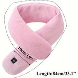 Women's Activewear: Scarf with USB Heated Winter Neck Warmer