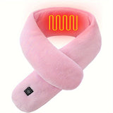 Women's Activewear: Scarf with USB Heated Winter Neck Warmer