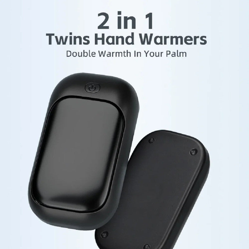 Electric Heaters: 2-in-1 Portable Twin Warm Hand Heater