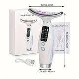 Skincare Masks & Peels: Neck & Face Massager Heated Skincare Tool (7-in-1)