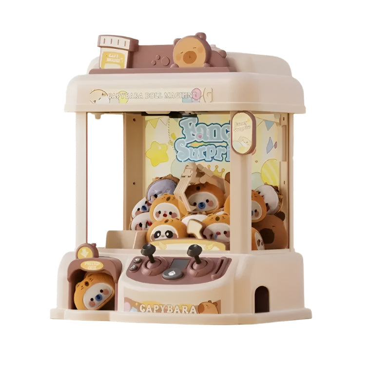 Activity Toys: Capybara Toy Claw Machine with Plush Prizes