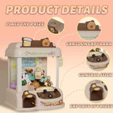 Activity Toys: Capybara Toy Claw Machine with Plush Prizes