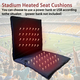 Cushions & Throws: Portable Heated Foldable Seat Cushion with USB Power