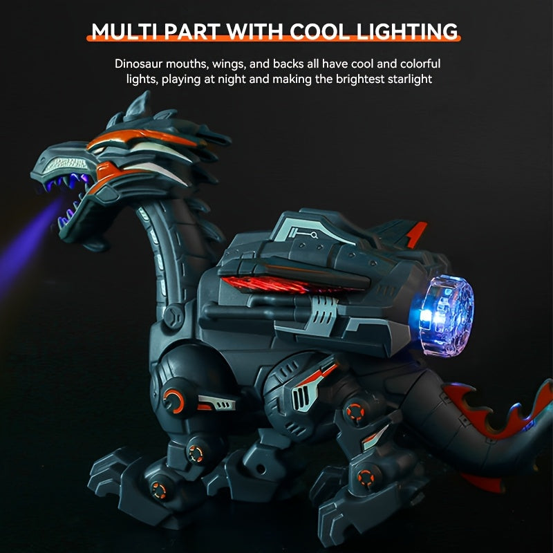 Dolls, Playsets & Toy Figures: Walking Dinosaur Toy with Lights