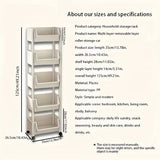 Bookcases & Shelves: Mobile Bookshelf Office Cart (5-Tier)