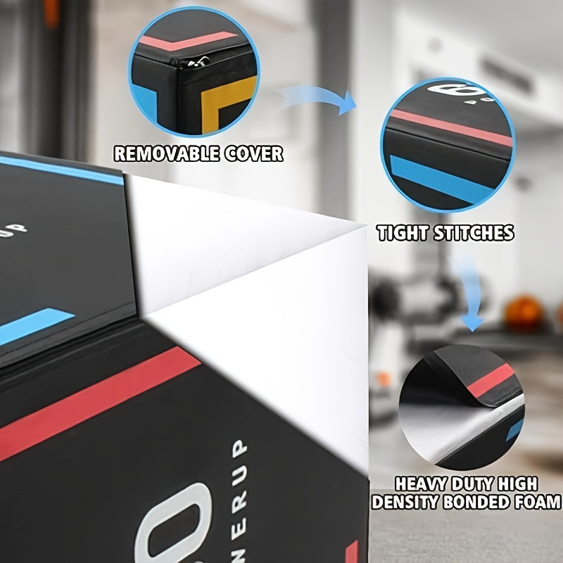 Gym Equipment & Accessories: Multifunction Jump Training Box
