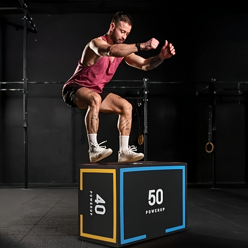 Gym Equipment & Accessories: Multifunction Jump Training Box