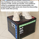 Gym Equipment & Accessories: Fitness Jump Box PVC Foam Training