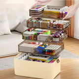 Storage Boxes: 5-Layer Craft & Sewing Tool Storage Box