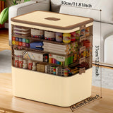 Storage Boxes: 5-Layer Craft & Sewing Tool Storage Box
