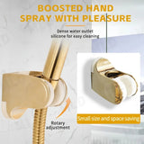 Shower Heads & Screens: Golden Rainfall Shower Head Handheld Combo Set