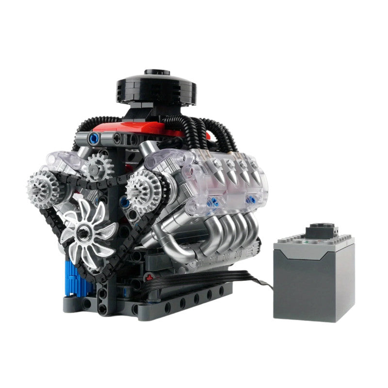 Building Toys: V8 Engine Simulation Model Blocks