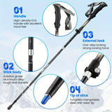 Aluminum Trekking Poles for Hiking