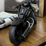 Building Toys: Retro Motorcycle Building Block Kit (1000pcs)