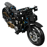 Building Toys: Retro Motorcycle Building Block Kit (1000pcs)
