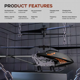 Dolls, Playsets & Toy Figures: Remote Control Helicopter with Altitude Lock for Kids