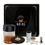 Drinkware: Automatic Electric Whiskey Smoker Gift Set